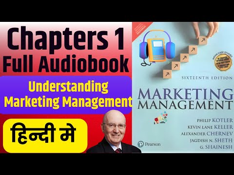 Marketing Management by Philip Kotler in Hindi audiobook Chapter 1 #marketingmanagement