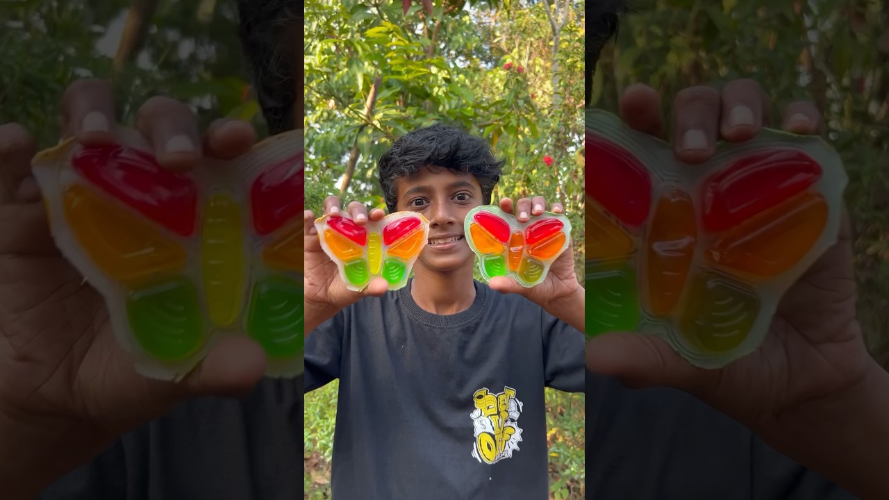 Colorful Butterfly Jelly Tasting π¦