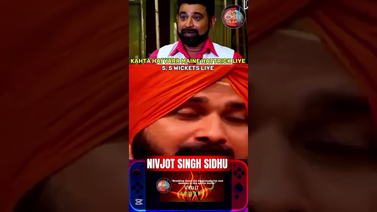 Navjot Singh Sidhu Shares Fascinating Cricket Story 🏏