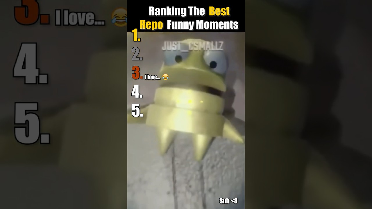 Ranking The Best And The Funniest REPO Moments!