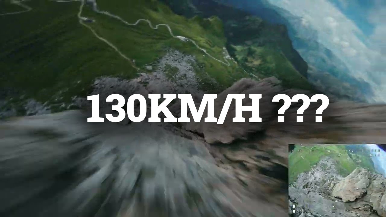 Intense High-Speed Mountain FPV Drone Flight (4K Footage)