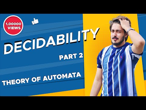 #31 Decidability in theory of Automata | what is decidability problem language