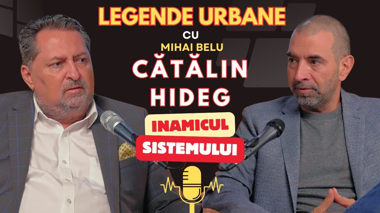 Inamicul Statului Paralel: Cătălin Hideg dezvăluie adevărul despre fraude și corupție la Legende Urbane 🎙️