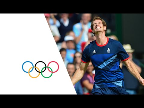 Andy Murray Wins Olympic Gold Medal v Roger Federer | London 2012 Olympics