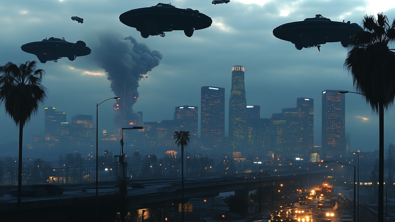 4K Nephilim War & Alien Armageddon Sci-Fi Film