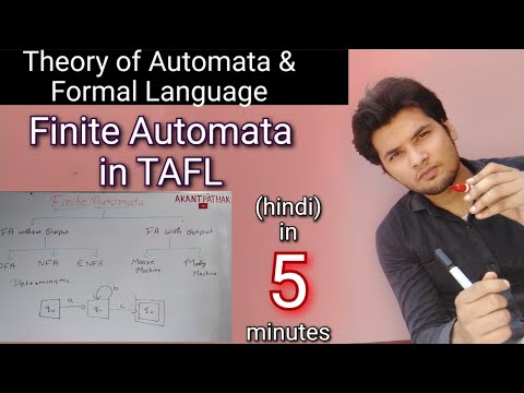 Finite automata in hindi- FA with output , FA without Output || Theory of automata || #TAFL-14