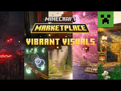 Minecraft x Vibrant Visuals in Marketplace