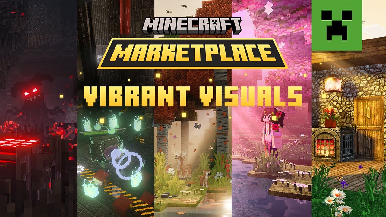Enhance Your Minecraft World with Vibrant Visuals in Marketplace 🌟