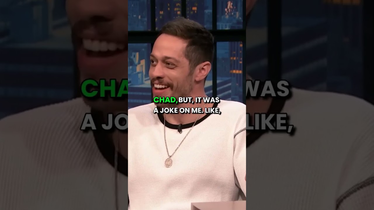 Pete Davidson Shares Hilarious Origin of Chad on SNL 🎭