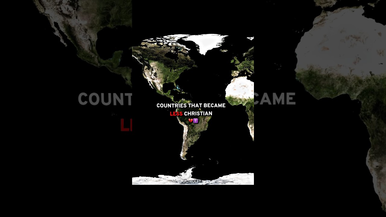 Which Countries Are Becoming Less Christian? π