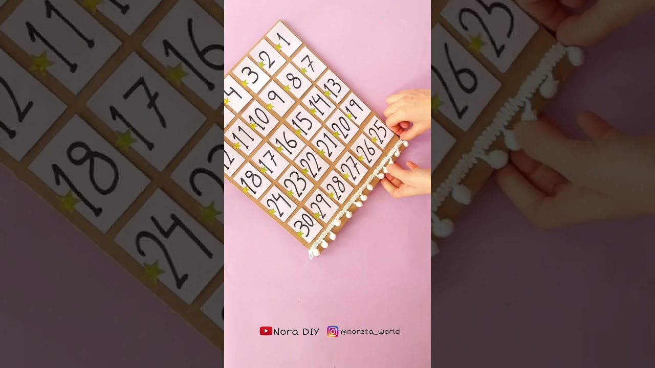 لوحة تحديات رمضان اصنعها بنفسك 😍🔥
