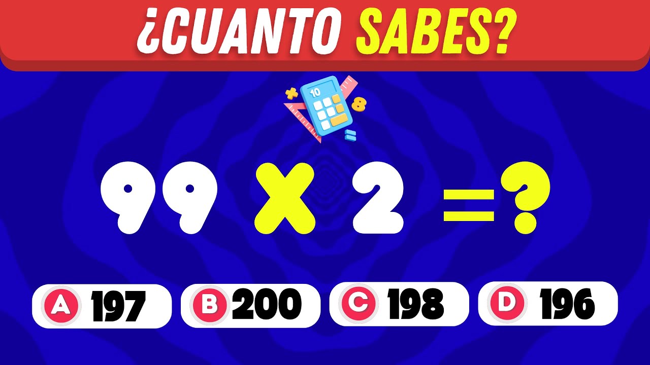 ¿Eres un Genio en Matemáticas? Pon a Prueba Tus Conocimientos con Este Desafío 🧠