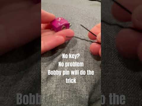 Unlocking a TSA lock without a key