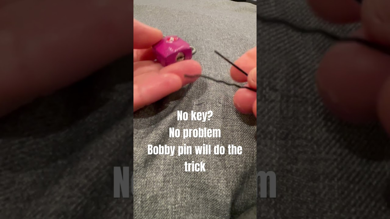 How to Open a TSA Lock Without a Key π