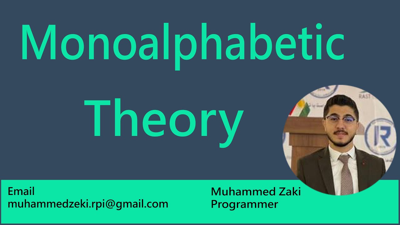 Understanding Monoalphabetic Cipher Cryptography in Kurdish Badini 🇰🇼
