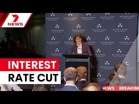 Reserve bank cuts interest rates again | 7NEWS