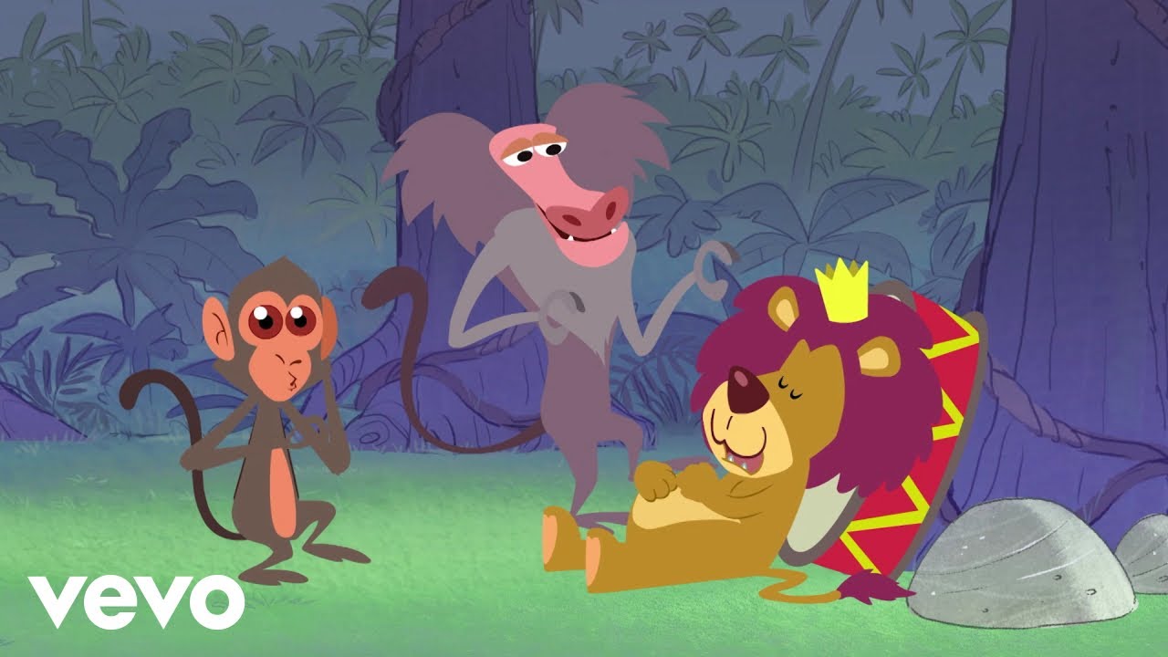 The Lion Sleeps Tonight - Birizoo Kids Song 🦁