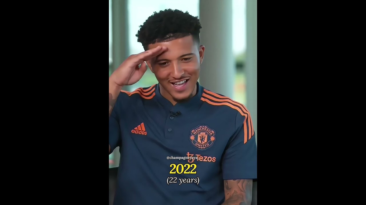 Jadon Sancho's Journey: 2016-2024 🌟