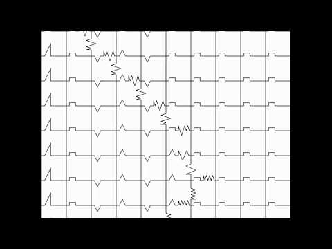 A palindrome checking Turing Machine 'running' as a tiling problem