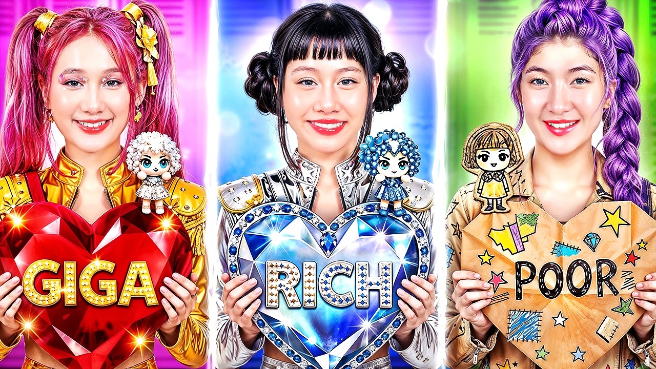 Rich Zoey, Broke Rumi & Giga Mira Fight for Love 💖