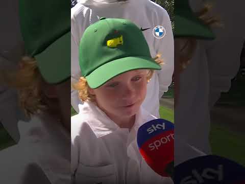 This interview with Tommy Fleetwood's son 🥺