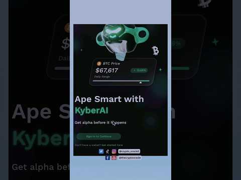 Use AI to make your Analysis! #cryptotrading #crypto #kyberswap #kyberswapai #cryptoanalysis