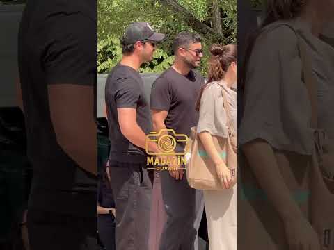 Berk Oktay ve Yıldız Çağrı Atiksoy cenaze töreninde #berkoktay #yıldızçağrıatiksoy #magazinduvarı