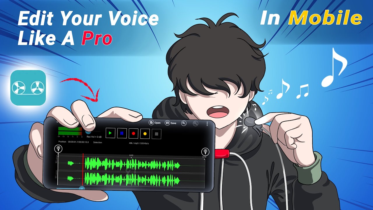 Guide to Record & Edit High-Quality Voice on Mobile 🎙️