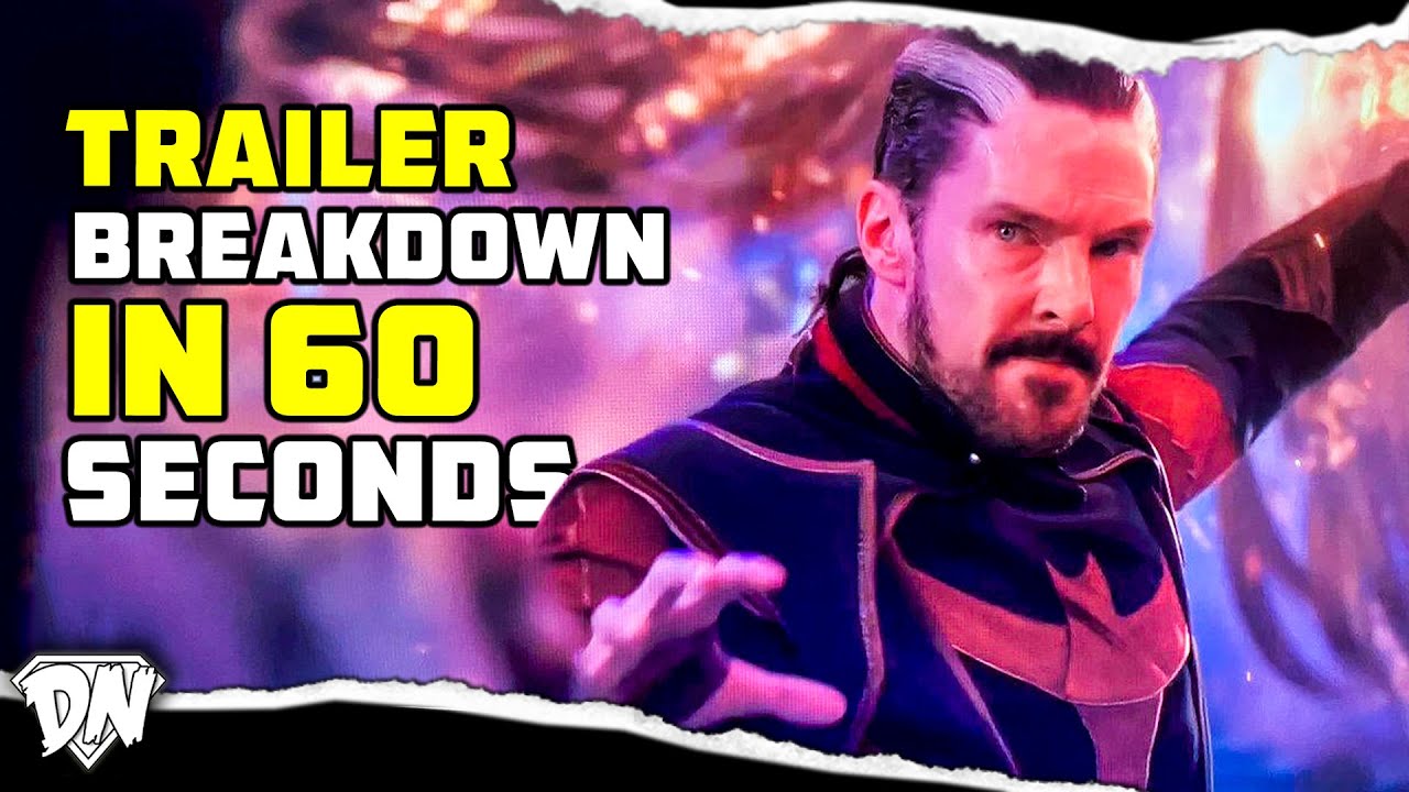 Doctor Strange 2 Trailer Breakdown in 60 Secs 🎬