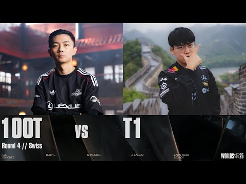100T vs T1 | WORLDS 2025 | Swiss | Game 1 | 100 Thieves vs T1
