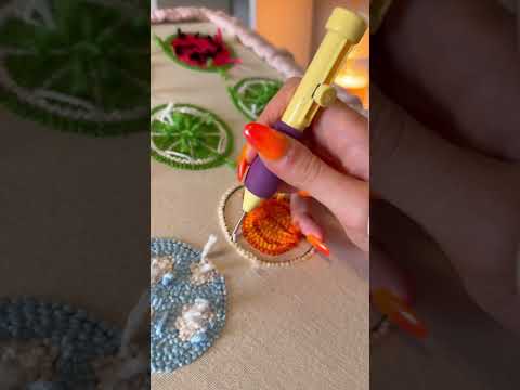 ourcheerycorner.com to grab a punch needle kit! #hobbies #punchneedle