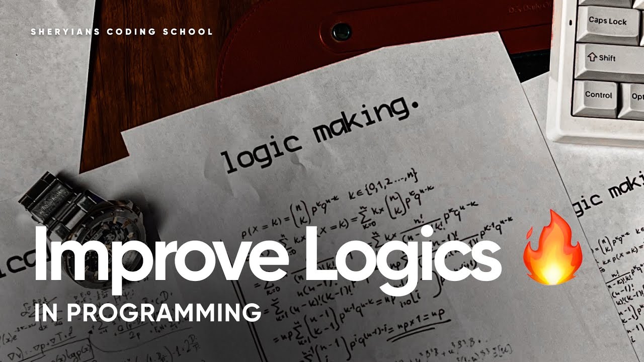 [GAMECHANGER🔥] Logic Building in Programming | Sheryians