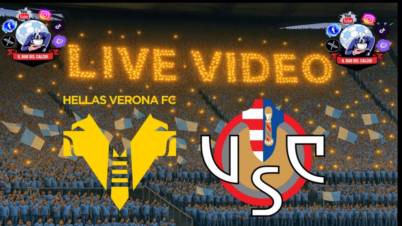 Live Streaming: Hellas Verona vs Cremonese – Serie A 2025/26 ⚽