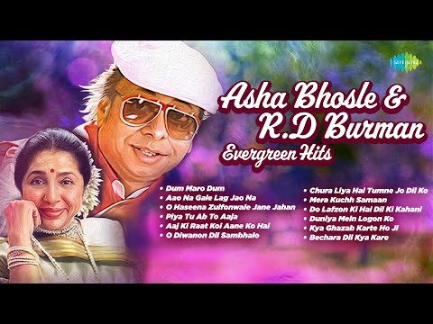 Asha Bhosle & R.D. Burman Hits | Dum Maro Dum | Aao Na Gale Lag Jao Na | Old Hindi Songs