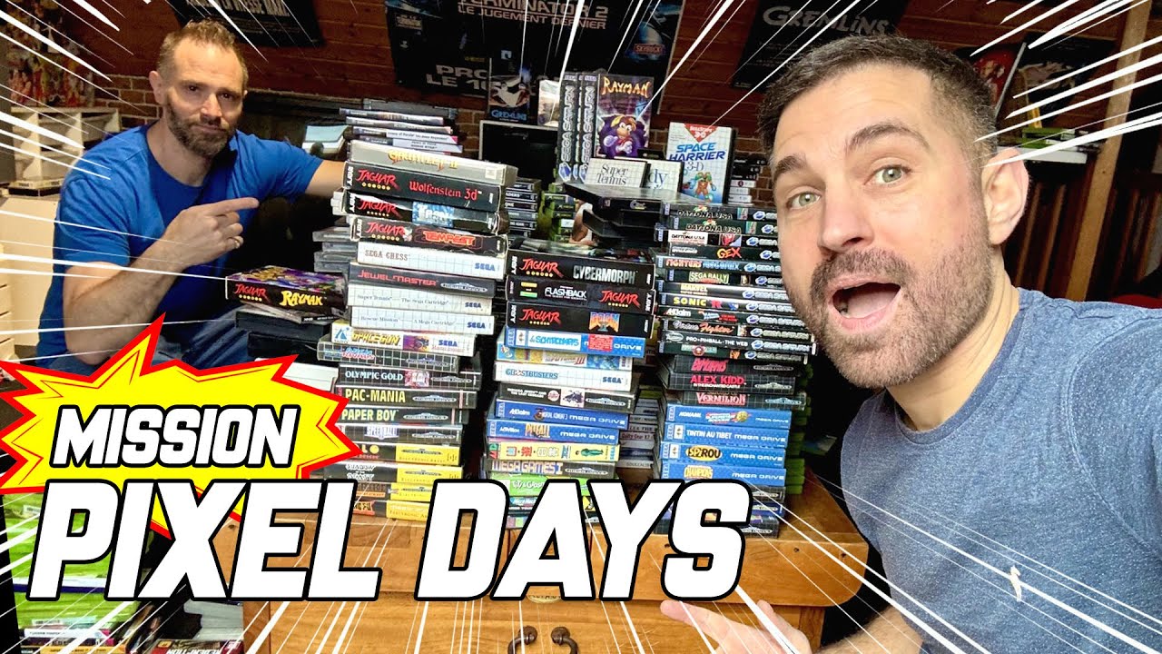 MISSION PIXEL DAYS: Déballage Collection Retro 🎮