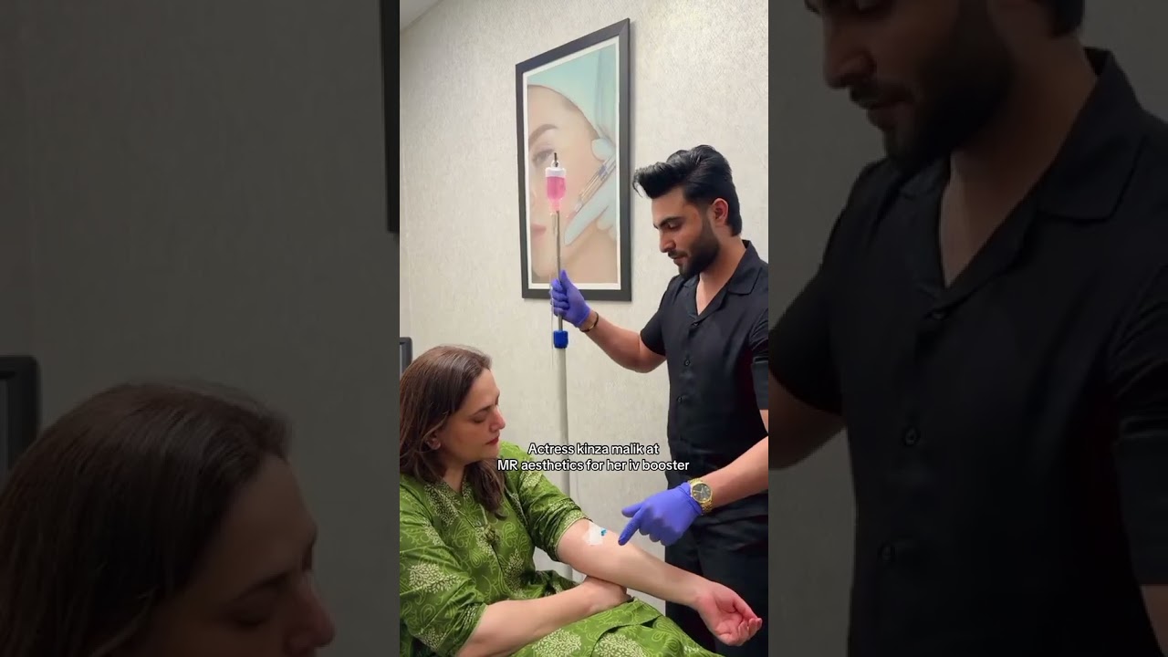 Kinza Malik Stuns at MR Aesthetics Event ✨