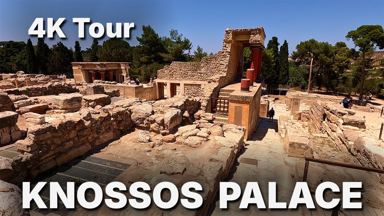 Knossos Palace in 4K: Crete's Minoan Heart 🏺