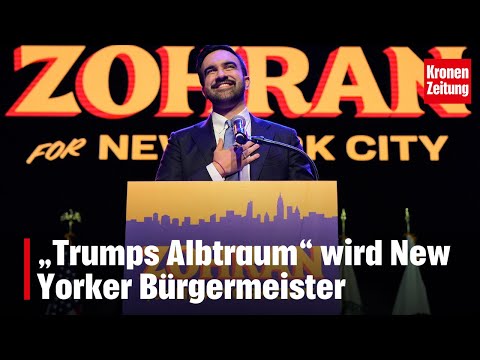 Linker Demokrat wird erster muslimischer Bürgermeister in New York | krone.tv NEWS