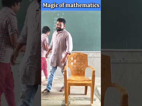 Magic with math / innovative ideas #education #maths #school #students #teacher #youtubeshorts