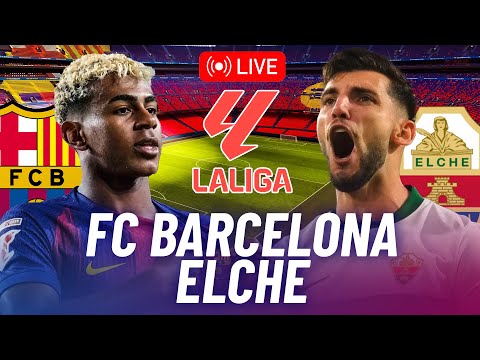 🔴EN VIVO || 🔥FC BARCELONA ELCHE EN DIRECTO🏆 LA LIGA EA SPORTS 25/26 JORNADA 11🏆BARÇA HOY