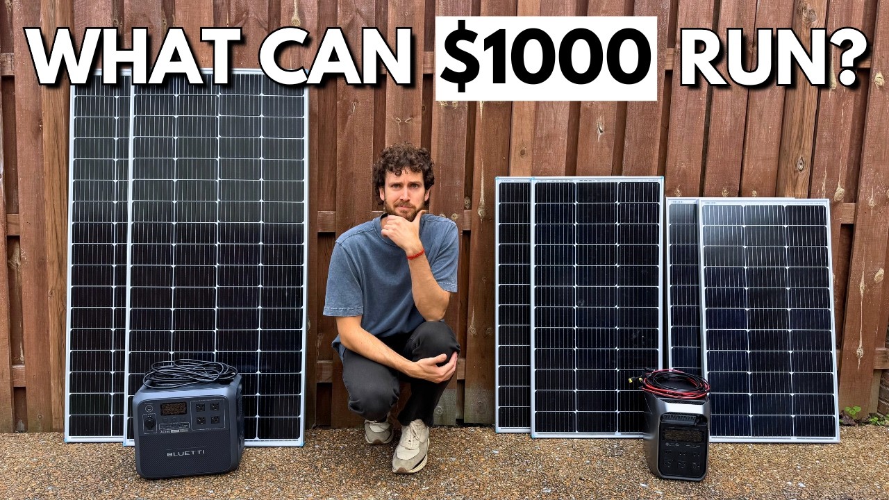I Bought a $1,000 Solar Setup