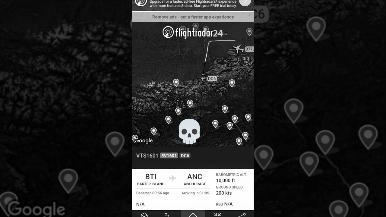 Rare DC-6 Spotted Flying Over Alaska βοΈ