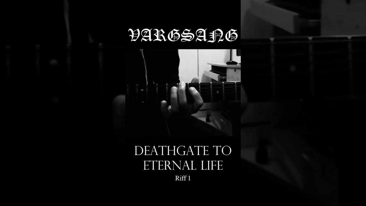 Vargsang - Deathgate to Eternal Life Guitar Riffs 🎸