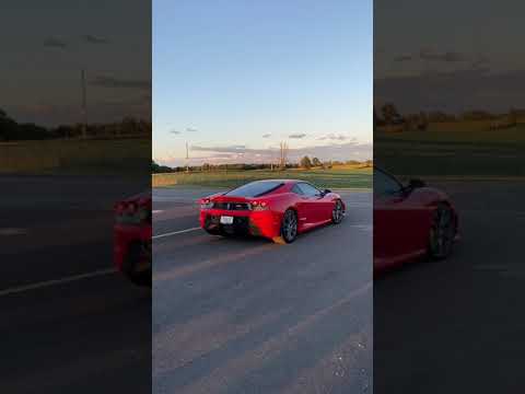 Ferrari F430 Scuderia acceleration