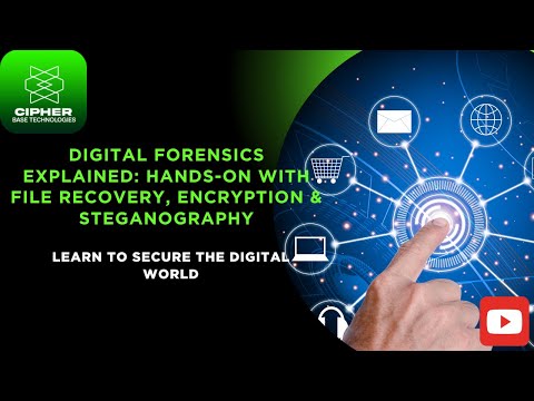 Digital Forensics Explained: Hands-On with File Recovery, Encryption & Steganography(Lecture 11)