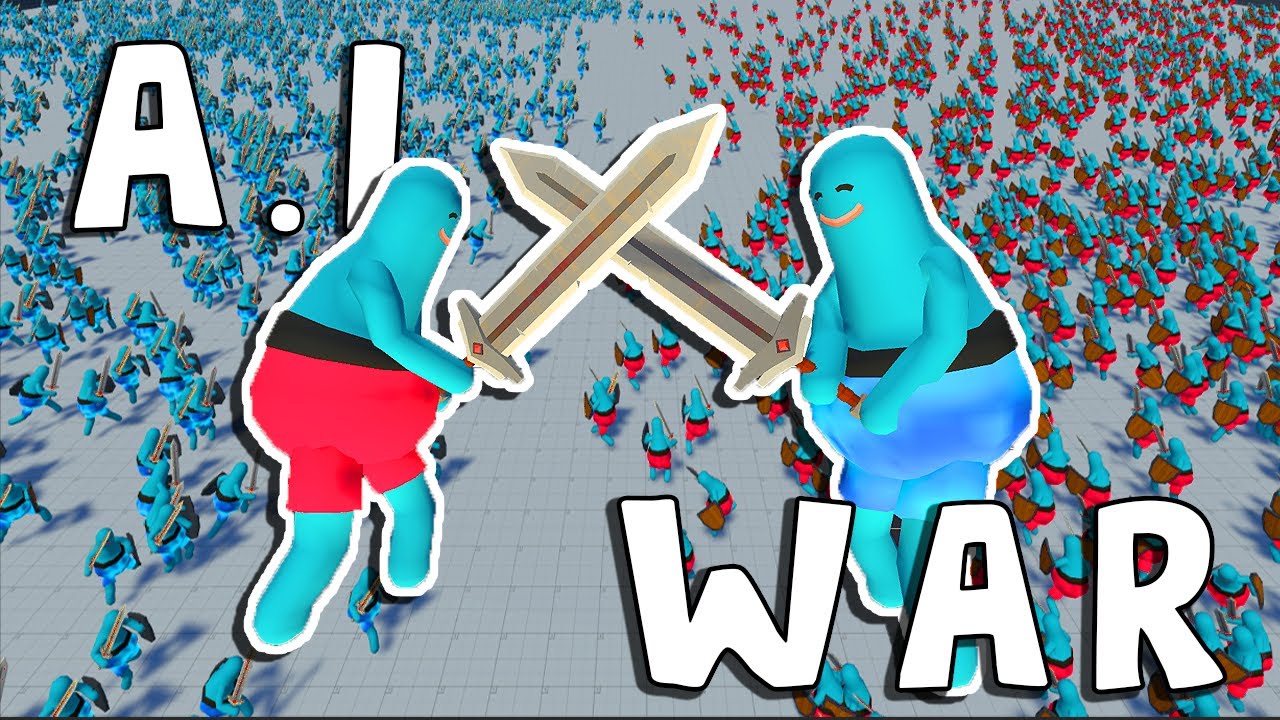 Watch 1,000 AI Warriors Battle It Out! 🤖 | Deep Reinforcement Learning Experiment