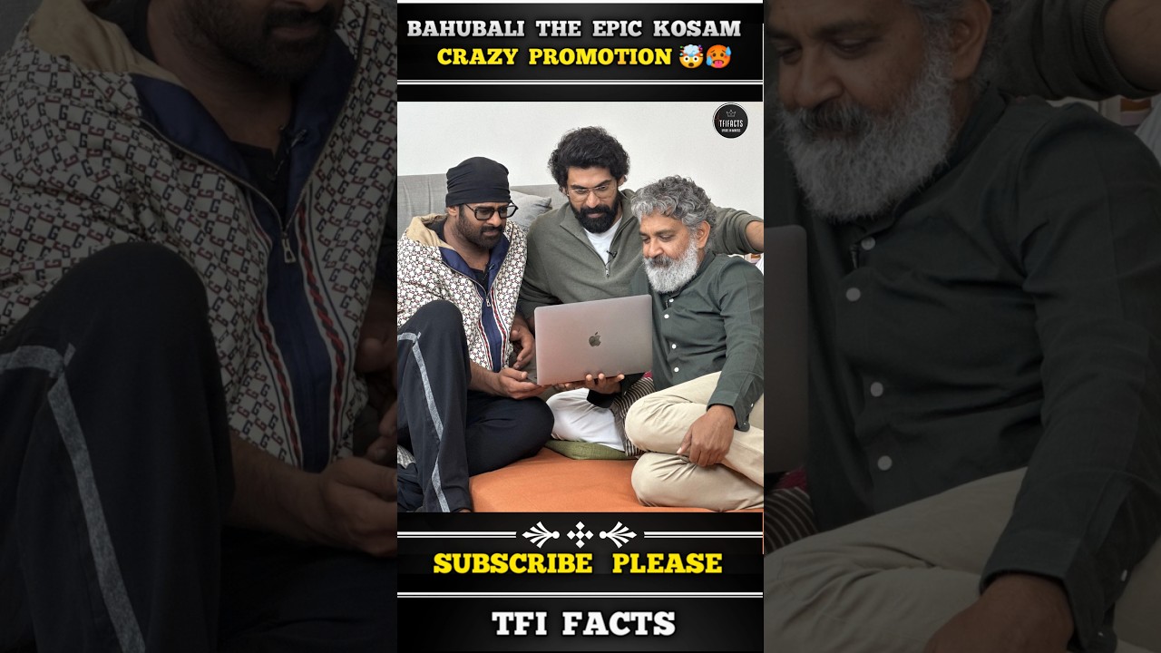 Bahubali: The Epic Promotions You Can't Miss! 🔥