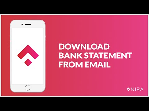 How to Download Bank Statement from E-mail