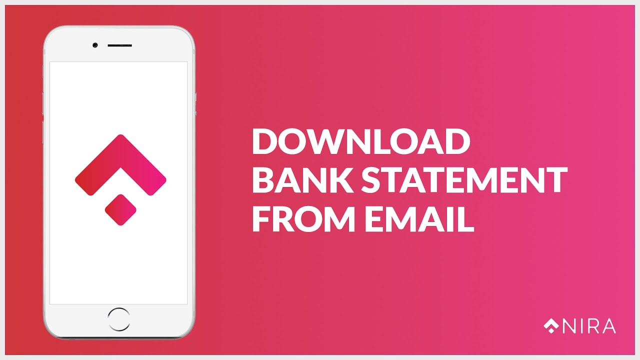 Guide to Downloading Your Bank Statement from Email