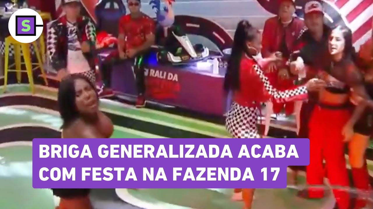 A Fazenda: Conflito entre Martina e Tàmires leva Pixote a interromper show 🎤